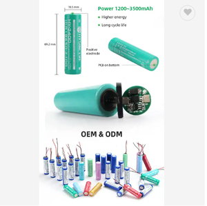 리튬 이온 18650 충전식 배터리 3.7V 맞춤형 3.2V 4.8V <span class=keywords><strong>3.6V</strong></span> 카메라 사용 KINVS 브랜드 AA 모델 재고 - Product Image 4