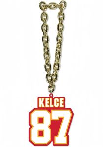 All'ingrosso Fanchain personalizzata calcio oversize Touchdown magnete Jumbo Foam grande LOGO 3D EVA catene di ventaglio collane - Product Image 6