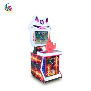 Machine d'arcade de jeu de course pour enfants à monnayeur avec structure métallique pour centres de jeux - Product Image 3