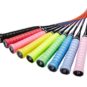 0.75mm pu <span class=keywords><strong>overgrip</strong></span> pickleball <span class=keywords><strong>overgrip</strong></span> padel sticky <span class=keywords><strong>overgrip</strong></span> <span class=keywords><strong>head</strong></span> per badminton 60 pezzi ogni tubo - Product Image 1