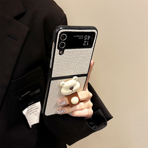 Étui de téléphone pliable pour femmes avec anneau d'agrandissement pour Samsung Zflip 5, <span class=keywords><strong>P50pocket</strong></span>, OPPO Findn3Flip, vivo Xflip, Zflip 7 - Product Image 4