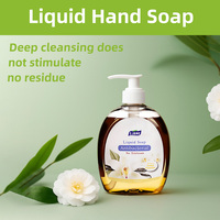Kit de savon liquide pour les mains antibactérien de qualité médicale pH neutre avec capsules de recharge 150ml 400ml 500ml pour les voies respiratoires