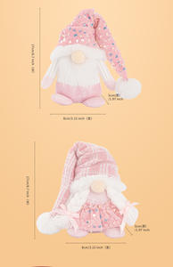 Lazo de Poliéster Rojo con Láser, 2 Piezas, Decoración Navideña para Regalo, DE-0007 - Product Image 2