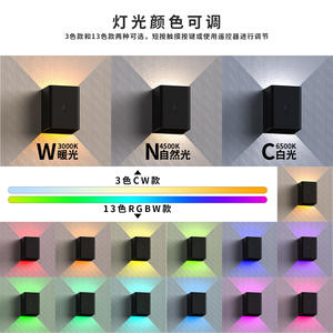 ไฟติดผนัง LED แบบแม่เหล็ก T111 รีโมทคอนโทรล อายุการใช้งาน 25000 ชั่วโมง สำหรับทางเดินและโถงทางเดิน - Product Image 3