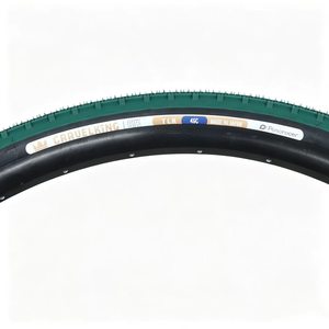 Neumático Plegable <span class=keywords><strong>Panaracer</strong></span> Original 700x40c 700x45c TLR Tubeless Ready para Gravel, Hecho en Japón - Negro y Verde Bosque - Product Image 3