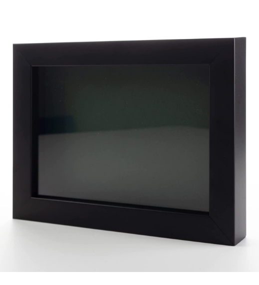 Wholesale 15x15 Display Memory case Box Wall Hanging Art 3d Black Deep Picture Photo Frame Solid Wood Shadow Box