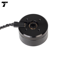 Moteur de cardan miniature professionnel sans balais T-MOTOR GB36-1 KV50, petit couple de freinage, 3S-6S, arbre creux