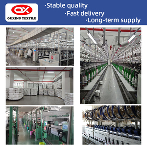 <span class=keywords><strong>Ou</strong></span> Xing OX-033 <span class=keywords><strong>4</strong></span>.5Nm 100% Polyester Chenille Fil Rond Type Épais Fantaisie Fil pour Tissage et Tricotage Fabricant - Product Image 5