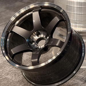 Rines Forjados de Alto Rendimiento Estilo JDM OEM 4x100 4x114.3 5x100 5x108 5x112 5x14.3 5x120 5x130 TE37 Nissan <span class=keywords><strong>Skyline</strong></span> V35/V36 370Z - Product Image 3