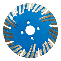 Lame de scie diamantée en granit Changli pressée à chaud, durable, 114 mm, avec dents de protection, revêtement au nitride, OEM disponible