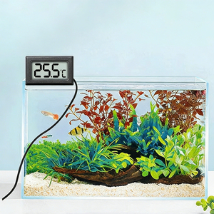 Thermomètre électronique pour <span class=keywords><strong>aquarium</strong></span>, affichage numérique à cristaux liquides, thermomètre pour <span class=keywords><strong>aquarium</strong></span> avec interrupteur - Product Image 2