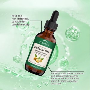 2025 usine ODM <span class=keywords><strong>KEMIRI</strong></span> organique végétalien huile de noix de coco nourrissant hydratant réparation extrémités endommagées pour cheveux bouclés secs ventes OEM - Product Image 6