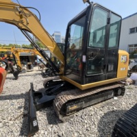 Vente directe d'usine, excavatrice CAT305.5E2 d'occasion, Caterpillar 5,5 tonnes, économique, haute performance, faible consommation de carburant, mini-excavatrice d'occasion