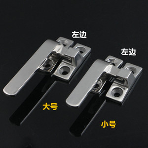 Manija Giratoria Xin Jieliang de Acero Inoxidable de 80-100 mm, Estilo Moderno y Simple, Acabado Brillante, para Puerta de Gabinete - Product Image 1