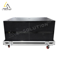 Subwoofer actif professionnel 9006 double 18 pouces néodyme 4 ohms pour système Line Array
