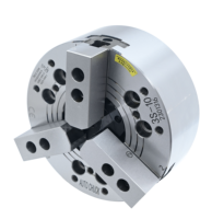 Mandrin hydraulique haute rigidité Autochuck 3S-10 A8 à 3 mors en acier pour tour CNC, montage sur broche A2-8, 10 pouces