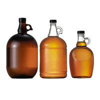 Bouteilles de vin en verre de Californie vides de 50 ml, 100 ml, 1 L, 1,5 L, 2 L, 3 L, 4 L, 5 L, pour brassage, fermentation, décantation, emballage liquide, vente en gros