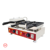 Machine à snacks Jinchin NP-167, machine à glaces Taiyaki, machine à gaufres avec revêtement antiadhésif et prix d'usine