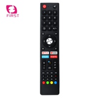 Control Remoto Universal para Televisor Inteligente Changhong con Teclas de Netflix y YouTube, Teclado de Silicona Plástica, Soporte de Voz RF, Código Fijo