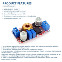 XL4015 Power Module Lithium Ion Battery Constant Current Voltage Regulator Large Current 5A
