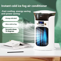 Ventilateur de refroidissement par pulvérisation d'humidification de refroidisseur d'air de bureau multifonctionnel portatif d'USB