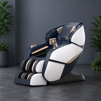 Silla de Masaje de Alta Calidad, Plegable, Portátil, de Gravedad Cero, con Compresión Caliente 3D de Cuerpo Completo, Control por Voz Inteligente y Presión de Bolsas de Aire