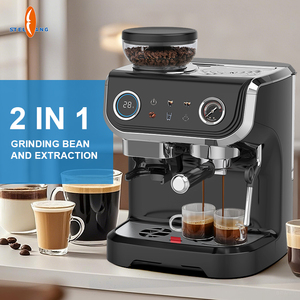 Machine à café 3 en 1 avec moulin à café, grand écran, machine à expresso avec mousseur à lait - Product Image 2