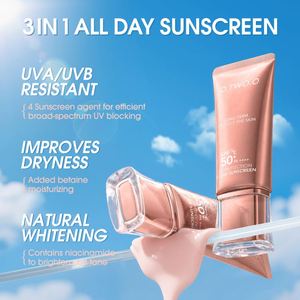 2025 nuovo prodotto <span class=keywords><strong>crema</strong></span> solare per il viso ingredienti vegani protezione solare SPF 50 <span class=keywords><strong>crema</strong></span> solare naturale No-white-cast - Product Image 4