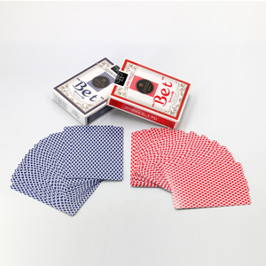 Cartas de Póker Estándar de la Marca Red/Blue Bet, Juego de Cartas de Juego al por Mayor - Product Image 4