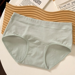 Ropa Interior de Algodón Alargada y Ensanchada para Mujer, Algodón Antibacteriano 10A, Braguitas Simples con Bolsa en la Entrepierna - Product Image 1