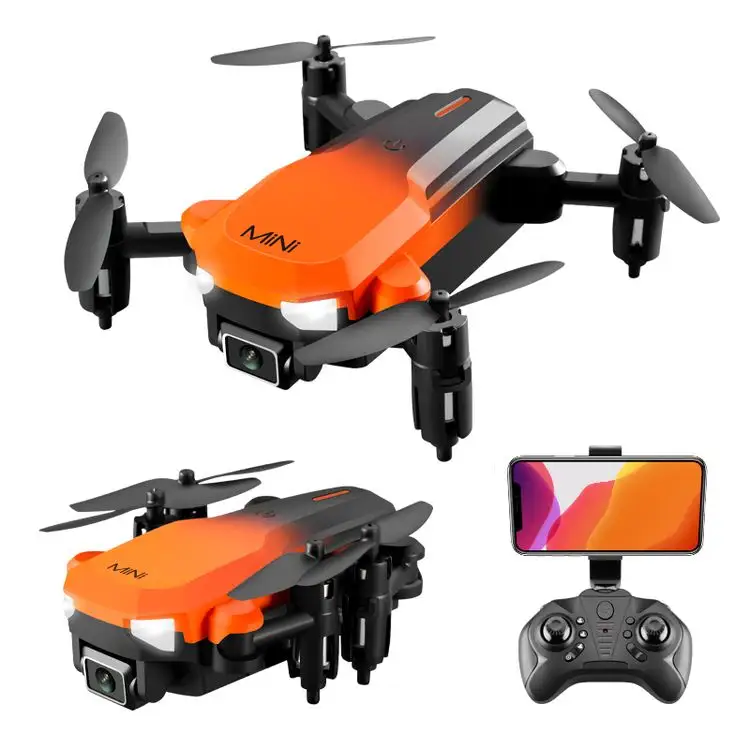 Factory Supply Kk9 Mini Wifi Fpv Drone Dual Camera 4k Hd Obstacle Avoidance Altitude Hold Mode Foldable Rc Drone