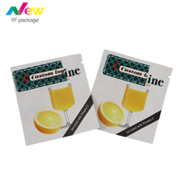 Sachets d'emballage alimentaire en plastique mini, personnalisés, écologiques, thermoscellables sur 3 côtés, pour gelée, vente en gros