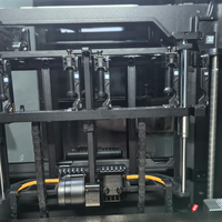 Modul Pencetakan 3D Bambu Lab H2C Laser Full Combo 40W Dual-nozzle Multi-material Kecepatan 600mm/s PLA Produktivitas Tinggi
