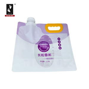 Bolsas de plástico transparente para envasado de sopa de cerveza de agua de alta barrera de calidad alimentaria con asa - Product Image 2