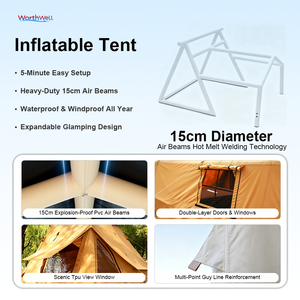 Carpa Inflable <span class=keywords><strong>de</strong></span> <span class=keywords><strong>PVC</strong></span> Resistente al Viento con Logotipo Personalizado <span class=keywords><strong>de</strong></span> Alta Calidad <span class=keywords><strong>para</strong></span> Stands <span class=keywords><strong>de</strong></span> Ferias Comerciales - Product Image 2