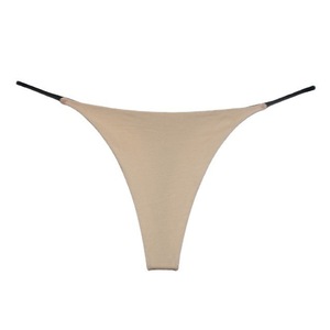 Nouvelles culottes string sexy à double couche et fines bretelles, culottes de sport et de fitness à taille basse à double couche pour femmes, culottes en forme de T G010 - Product Image 5