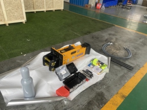 Silence Box Type SB20 Disjoncteur hydraulique pour mini pelles Bob Cat Skid Steer Loader 1.2-3 Tonnes Moteur Démolition Travaux <span class=keywords><strong>Ciseau</strong></span> - Product Image 6