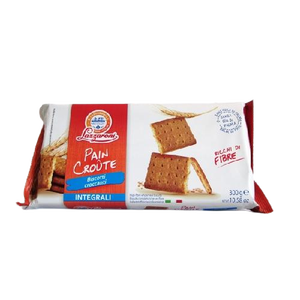 Galletas de Pan Integral Crujientes Lazzaroni en Bolsa de 300g X9 Unidades - Product Image 1
