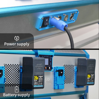 Panel led de 2800-9990K con atenuación DMX skyblue, luz de grabación de película de vídeo para estudio con 360 colores para iluminación de transmisión de TV S120 AI-5000C