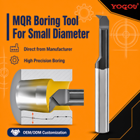 Outil de perçage durci MQR pour acier inoxydable, outils de perçage CNC pour petits trous, tournage de précision, fabrication directe, miniature, stable