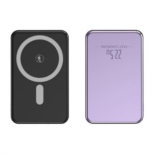 High-Capacity 15W Ultra Slim PD22.5W Fast Wireless Power Bank 10000Mah With Aluminum Housing ABS Holder Portable <b>Mobile</b> Devices - Product Image 3