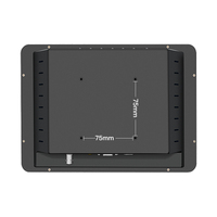 Monitor LCD Industrial de 8 Pulgadas 4:3 con Pantalla Táctil Capacitiva USB/DVI, Marco de Aluminio, Nuevo, Compatible con Realidad Virtual