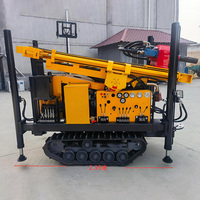 Foreuse pneumatique DTH mobile sur chenilles à haute efficacité pour le forage rapide de puits profonds dans la roche avec positionnement précis