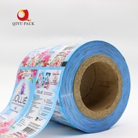 Rouleau de film en plastique laminé écologique en rouleau Film haute barrière métallisé pour l'emballage alimentaire
