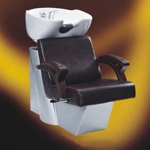 Kisen – Chaise de lavage et lit de massage confortables pour salon de coiffure, personnalisables, avec bac à shampoing intégré – Nouveauté promotionnelle - Product Image 2