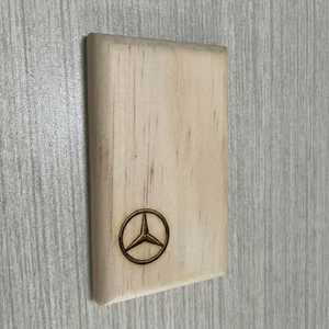 Customized Logos of Mercedes-Benz and <strong>BMW</strong> OEM Design <strong>Air</strong> <strong>Freshener</strong> for Cars Metal Clip Sun Visor Freesia Pear Long Lasting - Product Image 3
