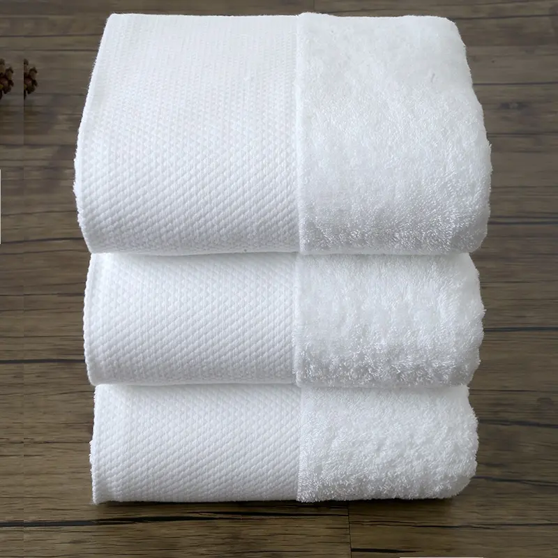 wholesale White Turkish 100% Cotton Spa Towel Hotel Pool Bath Towels For Hotel In White Color 100% Cotton