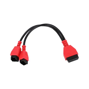 OBD2 OBDII OBD TO 12 8 Pin Connector Diagnostic Y Cable For Chrysler