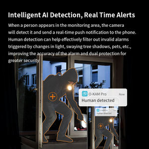 كاميرا vstarcs995dd عالية الدقة ملونة كاملة مزدوجة عدسة ذكية لأمن المنزل كاميرا داخلية واي فاي كاميرا لاسلكية للكشف عن الحركة - Product Image 6