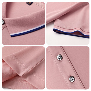 Chemises Polo Junyu en Coton Respirant, Uniformes de Travail pour Événements d'Entreprise, Vêtements d'Été - Product Image 4